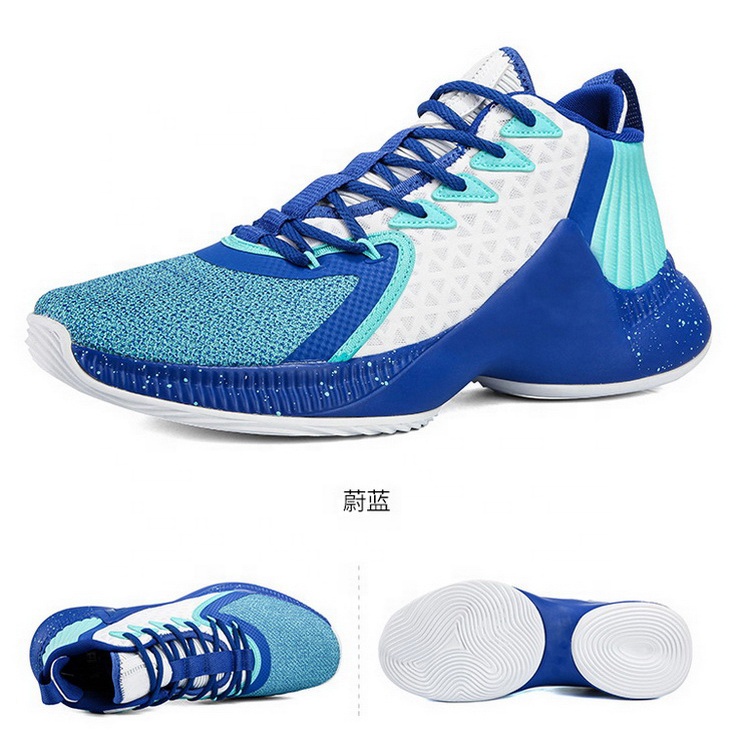 Custom LOGO Design New Style Outdoor Warrior James Custom Wholesale Anti-Odor Anti-Slip Basketball Shoes Men