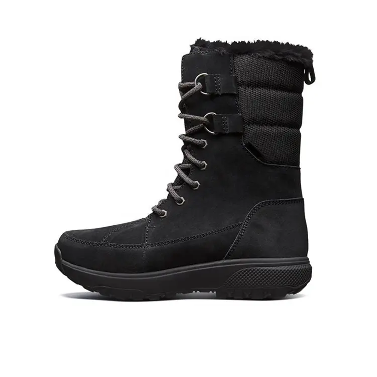 Custom Logo Design Fur OEM ODM Service New Fashion China Box Adult Customized Logo Warm Waterproof Botas Women Winter Snow Boots