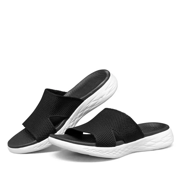 China Brand Customized High Quality Designer Sandals Famous Brands Indoor Outdoor Flat Shoes Womens Slides Footwear